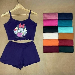 Pijama Confort com Pintura - MINIE (Veste 36/38)