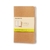 Libreta Moleskine Cahiers Tapa Flexible A6 Kraft Hojas Lisas x 3