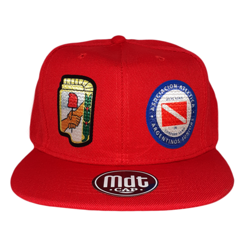 Gorra Plana Argentinos Juniors Escudo Peronista