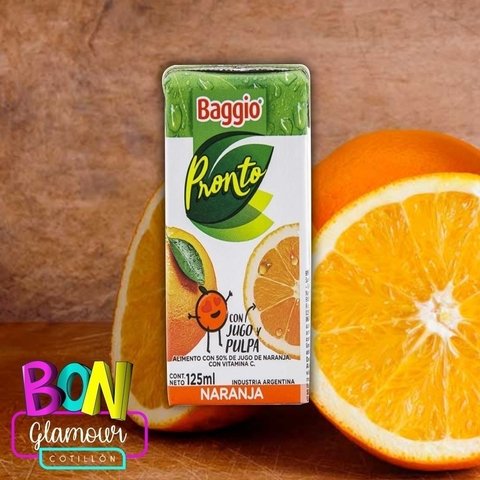 JUGO BAGGIO 125ML NARANJA X18