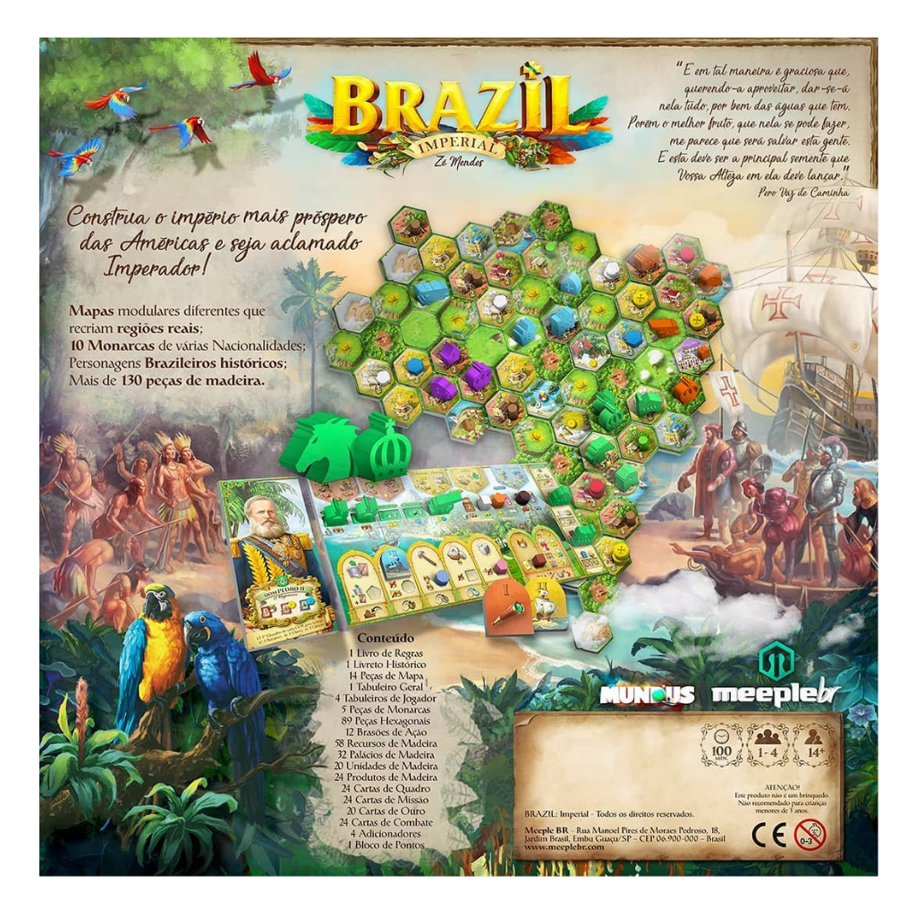 Jogo Brazil Imperial - Maldito Games