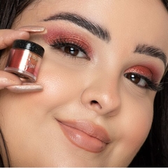 Pigmento Solto Shine Copper Ruby Rose