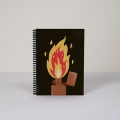 Cuaderno A5 Fera Fuego