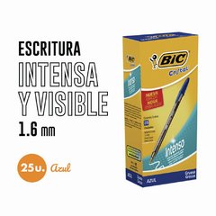 BIC BOLÍGRAFO AZUL INTENSO GRUESO 1.6