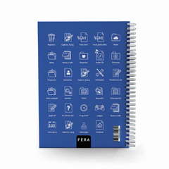 Cuaderno A5 Fera Windows - comprar online