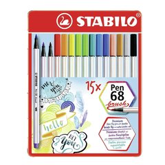 Stabilo Pen 68 Brush x 15 lata