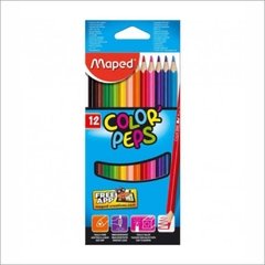 LAPICES COLORPEPS MAPED x12