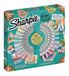 Marcadores Sharpie Vintage Tarvel Ruleta