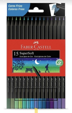 LPAICES SUPER SOFT X 15 COLOES FRIOS ABE CASTELL