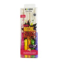 Resaltador + Roller Neon Glitter Mooving
