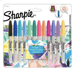 SHARPIE MARCADORES PERMANENTES X12 UNIDADES