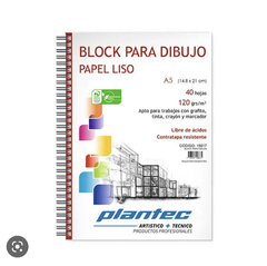 Block a5 120 grs plantec