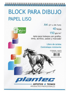 Block A4 liso 150 sr plantec