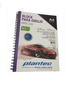 BLOCK PARA DIBUJO A4 210 GSR PLANTEC