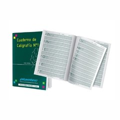 CUADERNO DE CALIGRAFIA Nº1 PLANTEC - comprar online