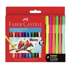 Marcadores FABER CASTELL x 18