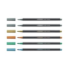 STABILO PEN 68 METALLIC x 8 EN LATA en internet