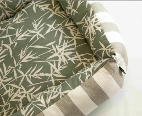 CAMA GABARDINA 45 X 45 -BAMBOO VERDE