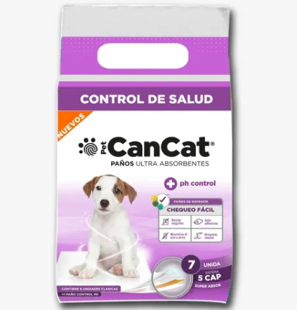 CANCAT PAÑOS PH CONTROL - 7 UNIDADES