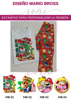 Pijama fashion mario bros adulto