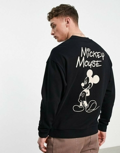 Maxi Buzo Frisa negro Mickey