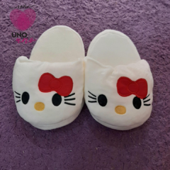 Pantuflas Blancas Kitty