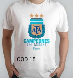 Remera Argentina Campeón ( Adultos y niños ) - comprar online