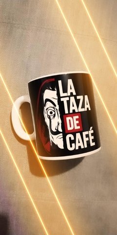 Taza cerámica blanca personalizada a elección - tienda online