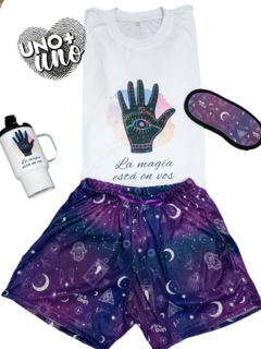 Combo Box 1 mama Astrologic Pijama Verano + jarrita + almohadón + antifaz +colita o vincha - comprar online