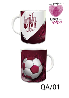 Taza ceramica mundial QATAR 2022