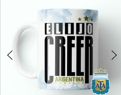 Tazas de la selección Argentina