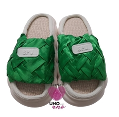 Pantuflas verdes - comprar online