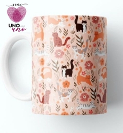 Tazas Gatitos - Uno+Uno