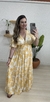 Vestido Boho Val | Amarelo