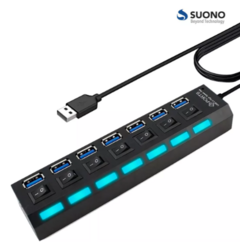 Hub USB Suono - 7 Puertos - tienda online