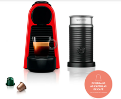 Cafetera Nespresso Essenza mini + Aeroccino espumador - comprar online