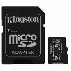 Tarjeta de memoria + adaptador Kingston - 128Gb