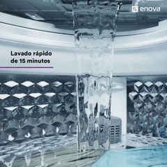 Lavarropas Automático Enova - Carga Vertical 8Kg Blanco - tienda online