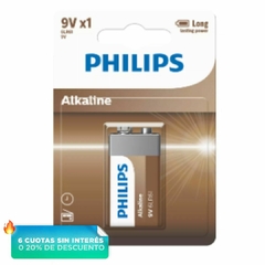 Pila Philips - 6LR61 - Por unidad