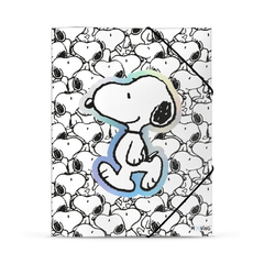 CARPETA OFICIO CON ELASTICO SNOOPY