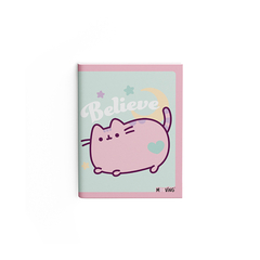 CUADERNO (16X21CM) TAPA FLEXIBLE 48H. RAYADO - PUSHEEN