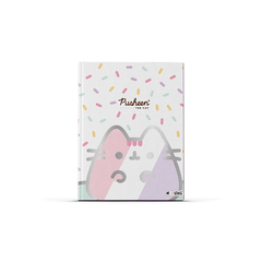 CUADERNO 16X21 TAPA DURA RAYADO PUSHEEN