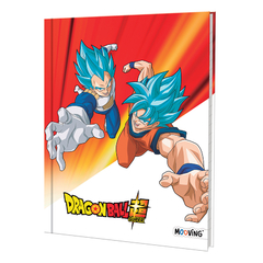 CUADERNO 16X21 TAPA DURA RAYADO DRAGON BALL