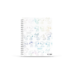 CUADERNO 16X21 TAPA DURA RAYADO SNOOPY