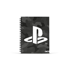 CUADERNO 16X21 TAPA DURA RAYADO PLAYSTATION - comprar online