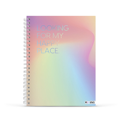 CUADERNO A4 TAPA DURA RAYADO PASTEL