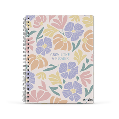 CUADERNO A4 TAPA DURA RAYADO GARDEN