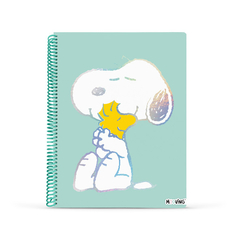 CUADERNO UNIVERSITARIO A4 RAYADO SNOOPY