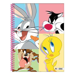 CUADERNO UNIVERSITARIO RAYADO LOONEY TUNES