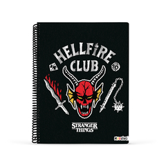 CUADERNO UNIVERSITARIO A4 RAYADO STRANGER THINGS